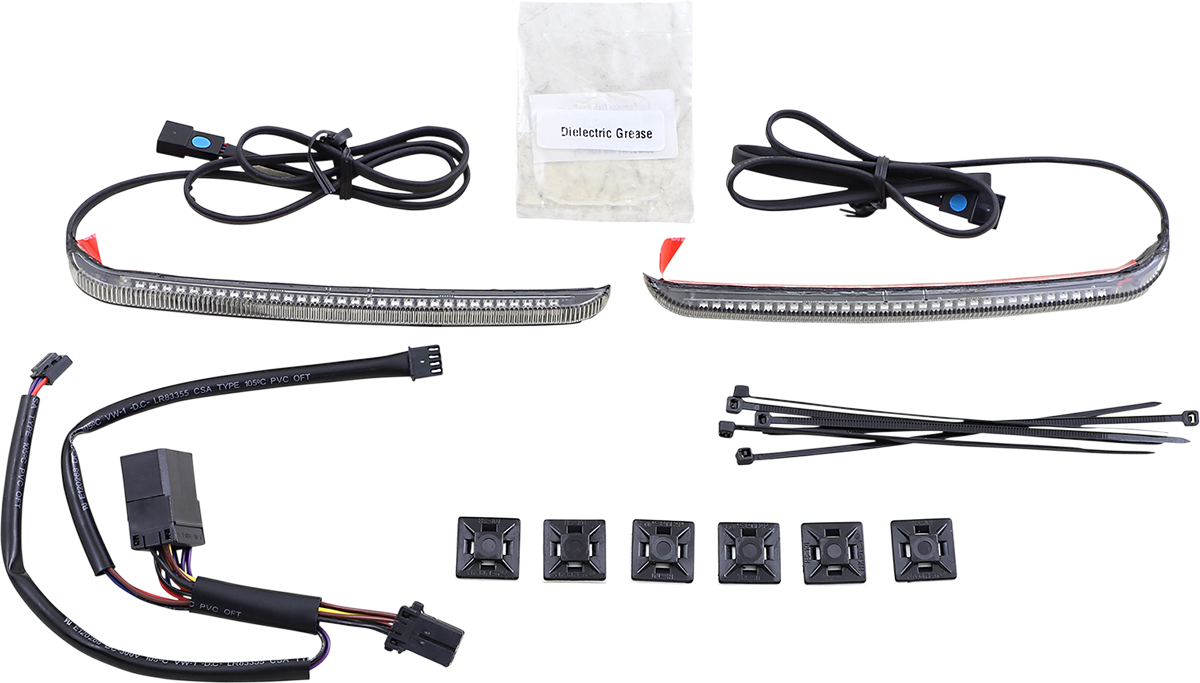 CIRO Bag Blades® - Amber Turn Signals - Smoke Lens