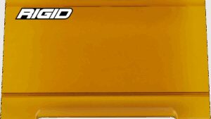 RIGID INDUSTRIES E-Series Lens Cover - 4" - Amber