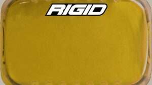 RIGID INDUSTRIES SR-M Series Light Cover - Amber