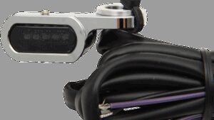 DRAG SPECIALTIES LED Handlebar Marker Lights - Hydraulic Clutch - Chrome/Smoke