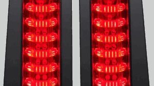 CUSTOM DYNAMICS ProBEAM® Fillerz® Lights - Red - Gloss Black