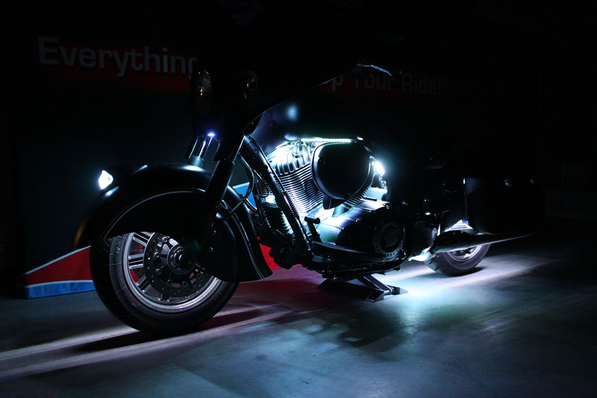 CUSTOM DYNAMICS LIGHT WHL IND FLEX2 WHITE - Image 2