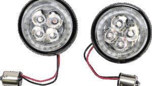 CIRO Turn Signal Insert - Red LED - Black