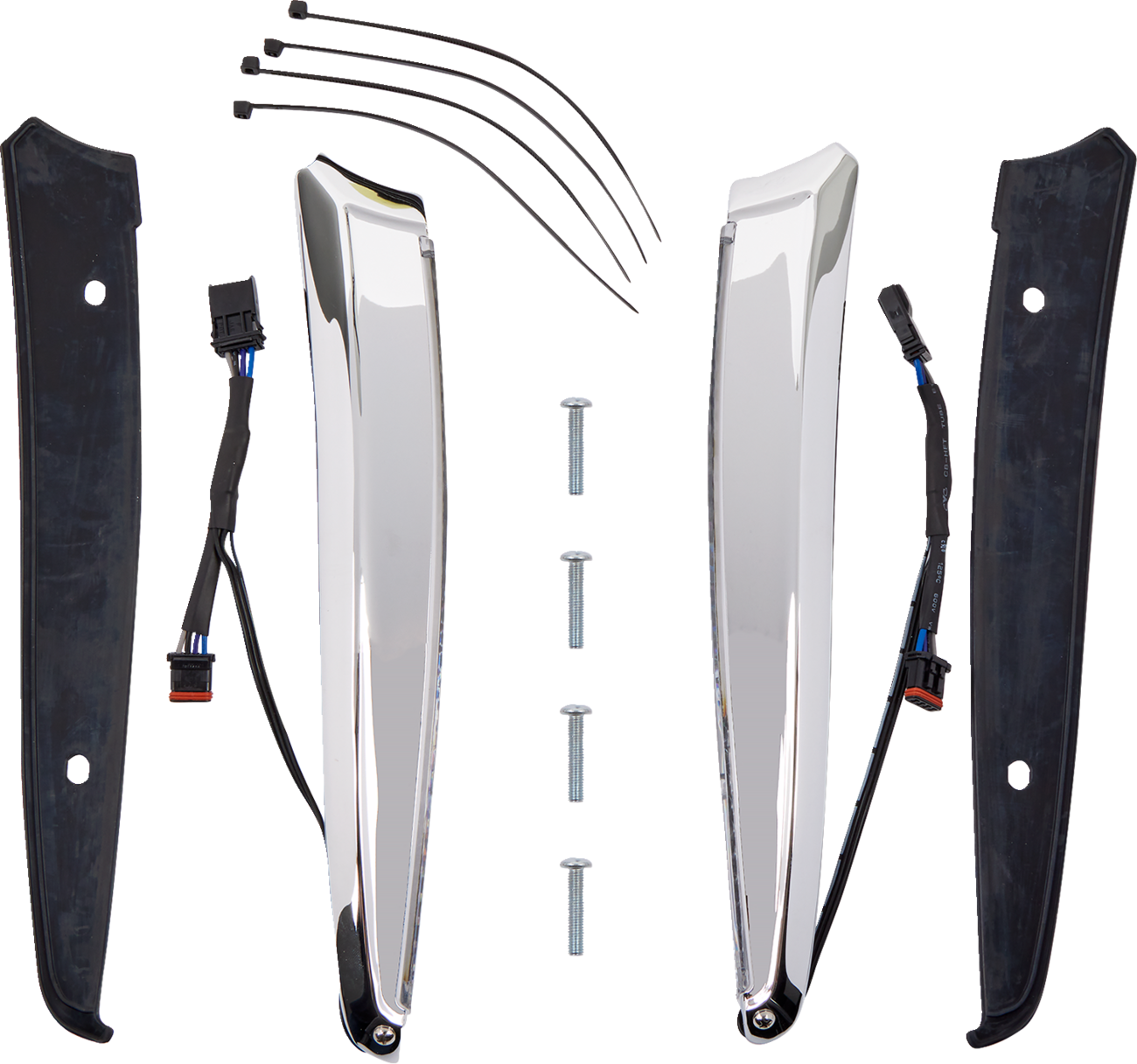 CIRO LED Windshield Trim - Chrome - FLTR