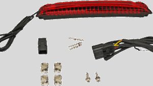 CUSTOM DYNAMICS Luggage Rack Light Bar - Red