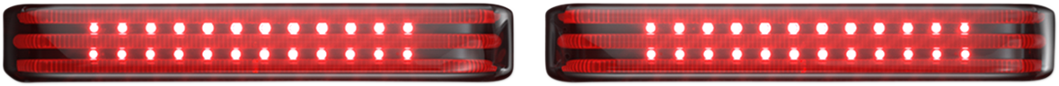 CIRO Turn Signal Insert - Red LED - Chrome - Image 2
