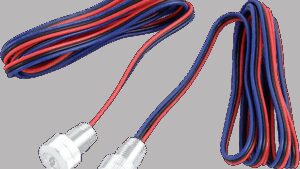 PAUL YAFFE BAGGER NATION Super Bright Red LED - Silver