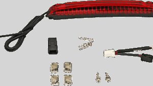 CUSTOM DYNAMICS Luggage Rack Light - Red