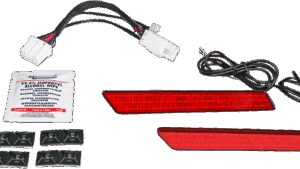 CUSTOM DYNAMICS Saddlebag Latch Lights - '97-'13 - Red
