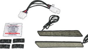 CUSTOM DYNAMICS Saddlebag Latch Lights - '97-'13 - Smoke