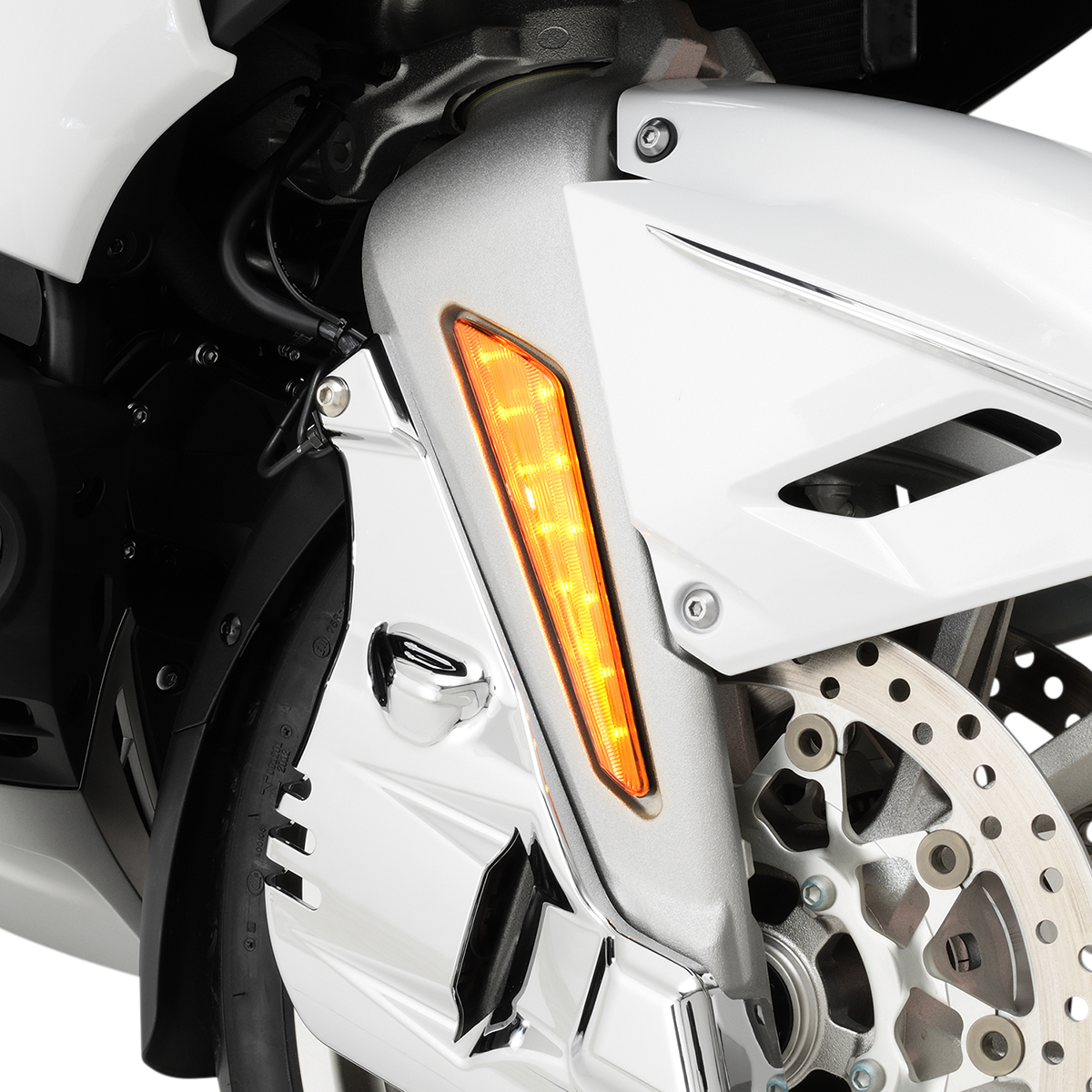 SHOW CHROME MARKER LIGHTS AMBER GL180 - Image 2