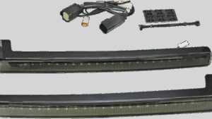 CUSTOM DYNAMICS LED Run/Brake/Turn Tour-Pak® Arms - Smoke Lens - '14-'25