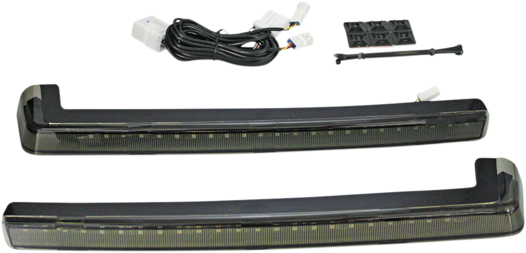 CUSTOM DYNAMICS LED Run/Brake Tour-Pak® Arms - Smoke Lens - '06-'13