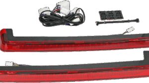 CUSTOM DYNAMICS LED Run/Brake/Turn Tour-Pak® Arms - Red Lens - '06-'13