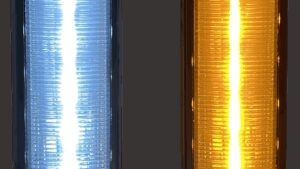 CUSTOM DYNAMICS Engine Guard Light - Black - '97-'13 FLH