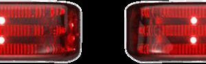 CUSTOM DYNAMICS Saddlebag LED Lights - Sequential - Chrome/Red