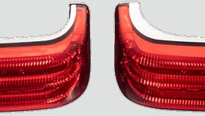 CUSTOM DYNAMICS Saddlebag LED Lights - Sequential - Chrome/Red