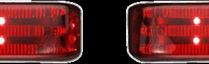 CUSTOM DYNAMICS Saddlebag LED Lights - Sequential - Black/Red