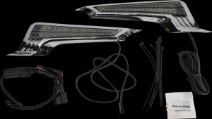 DRAG SPECIALTIES LIGHTS MKR MB WH/AMB HYD