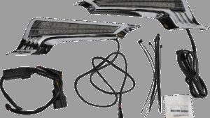 CIRO Filler Panel Light - Smoke Lens - Red LEDs - Chrome