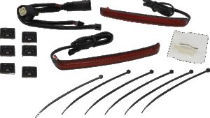 CIRO Bag Blades® - Red Turn Signals - Red Lens