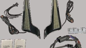 CUSTOM DYNAMICS Panel Lights - Chrome - Smoke Lens