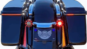 CUSTOM DYNAMICS Panel Lights - Black - Smoke Lens