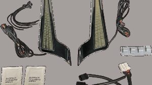 CUSTOM DYNAMICS Panel Lights - Chrome - Smoke Lens