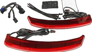 CUSTOM DYNAMICS Saddlebag Lights - Red