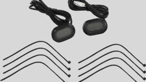 CUSTOM DYNAMICS Antenna Grommet Light - Smoke Lens - Black