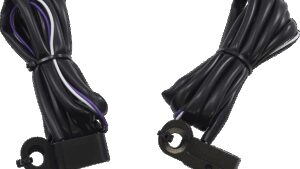 DRAG SPECIALTIES Marker Lights - White/Amber - Black