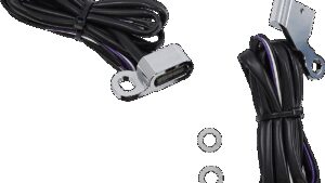 DRAG SPECIALTIES Marker Lights - White/Amber - Chrome