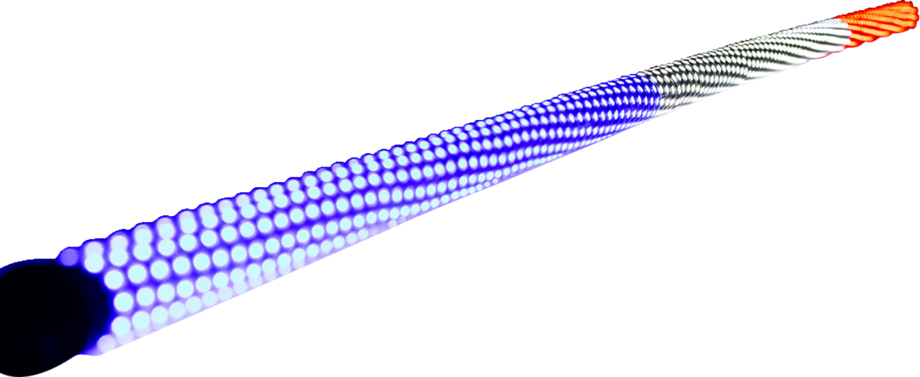 WHIPITLIGHTRODS WHIP 3FT RED,WHITE, BLUE