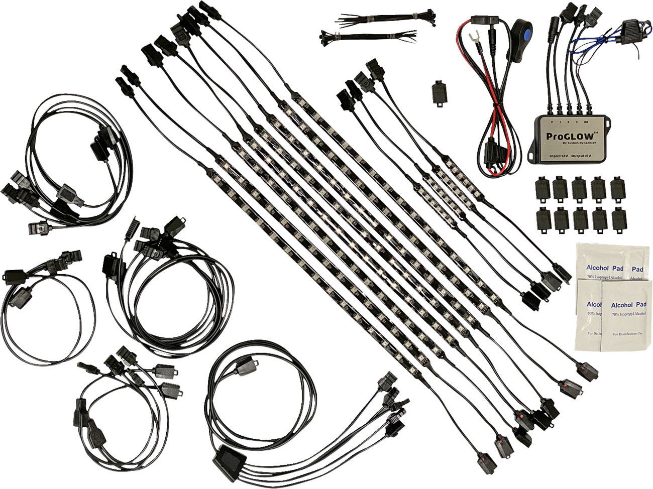 CUSTOM DYNAMICS LIGHTS PROGLOW LED ACCENT KIT FOR TRIKE