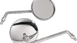 EMGO Mirror - CB-Style - Side View - Round - Chrome