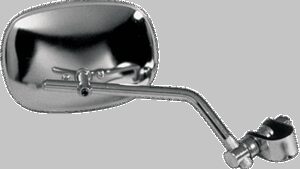 EMGO Mirror - Side View - Rectangle - 7" Stem - Chrome w/Tinted Glass - Each - Universal