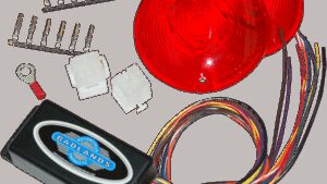 BADLANDS Plug-In Illuminator with Red Lenses - 6 Pin