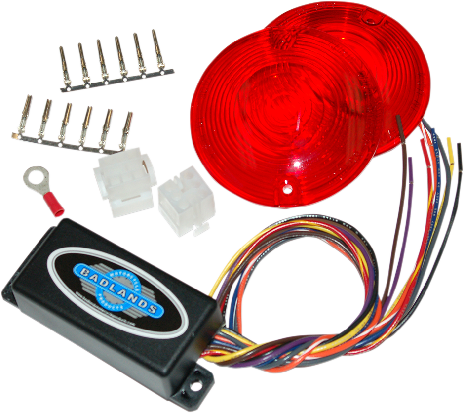 BADLANDS Plug-In Illuminator with Red Lenses - 6 Pin