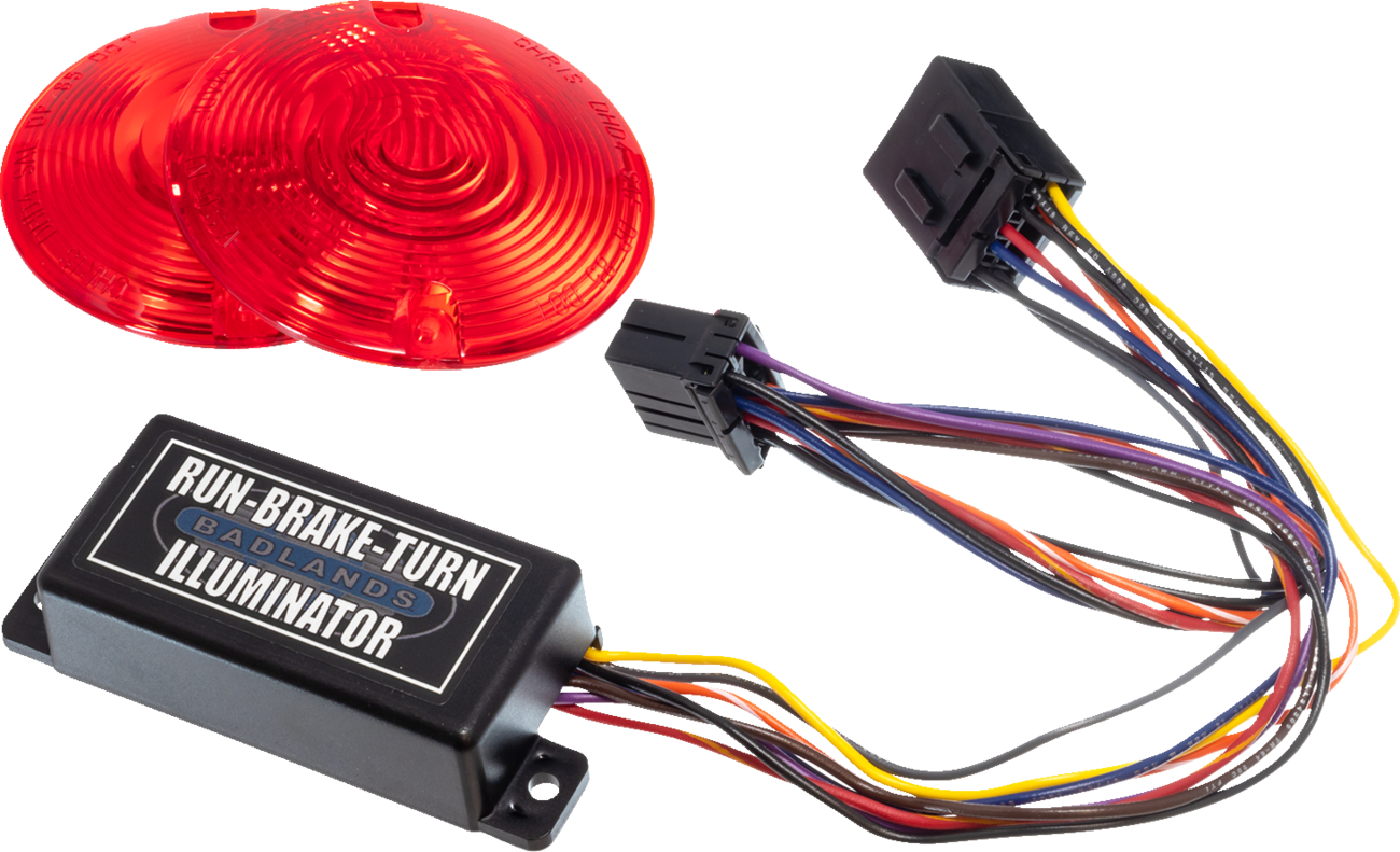 BADLANDS Plug-In Illuminator with Red Lenses - 8 Pin