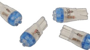 DRAG SPECIALTIES Mini Wedge LED Bulbs - Blue