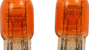 PEAK LIGHTING Miniature Bulb - 7444NA - Amber