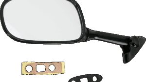 EMGO Mirror - Side View - Oval - Black - Left