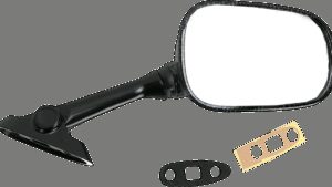EMGO Mirror - Side View - Carbon Fiber - Rectangle - Right - Suzuki