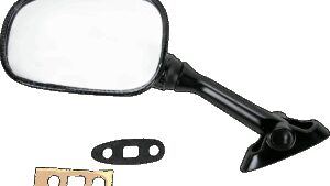 EMGO Mirror - Side View - Carbon Fiber - Rectangle - Left - Suzuki