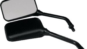 EMGO Mirror - GP Deluxe - Side View - Long - Rectangle - Black