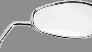 EMGO Mirror - Side View - Oval - Chrome - Right