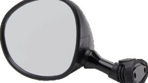 EMGO Mirror - Side View - Round - Black - Left