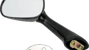 EMGO Mirror - Side View - Carbon Fiber - Rectangle - Left - Honda