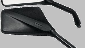 EMGO Mirror - Trimline - Side View - Rectangle - M10 x 1.25 - Black