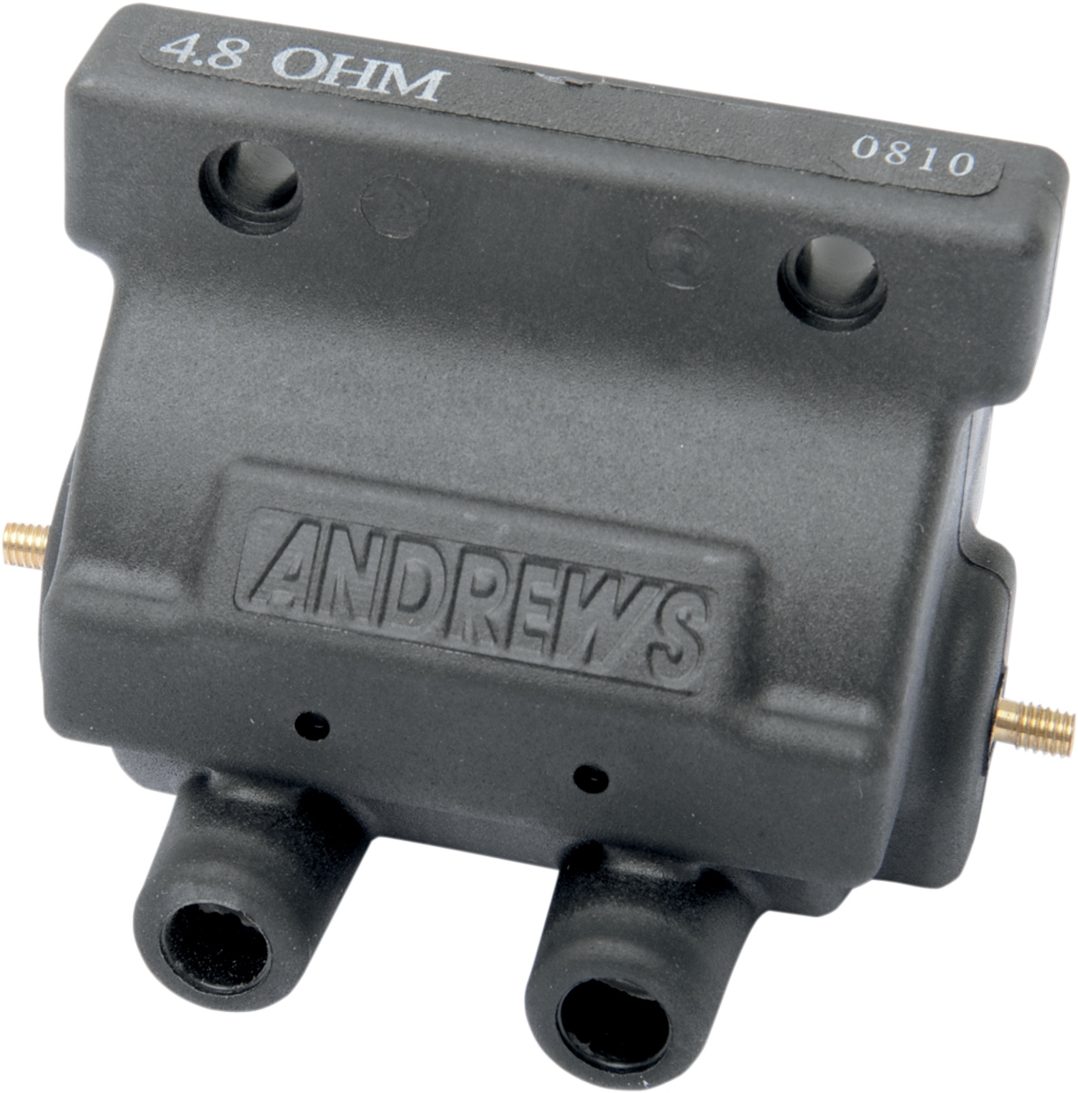 ANDREWS Ignition Coil - 4.8 Ohm - Harley Davidson - Black